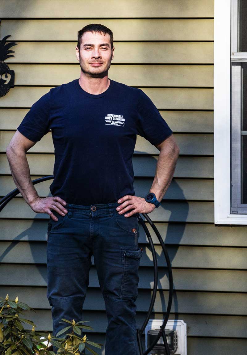 Family-owned air duct cleaning team serving Darien, Connecticut
