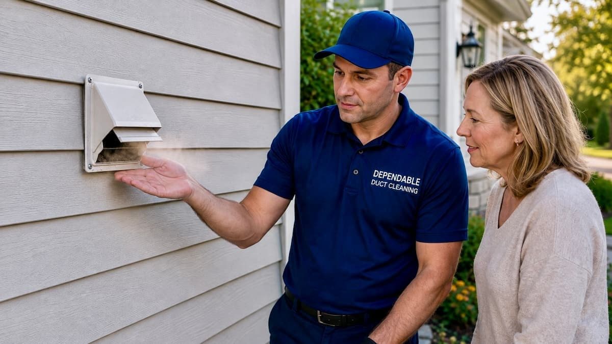 What Dryer Vent Cleaning Actually Involves